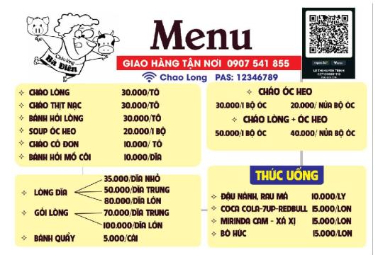 Cháo Lòng Bà Điên