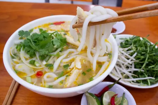 Lien Fish Cake Noodle Soup in Ninh Hoa