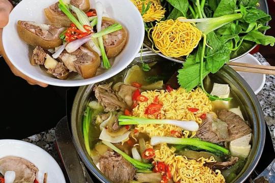 Lẩu đuôi bò Củ Chi Nha Trang
