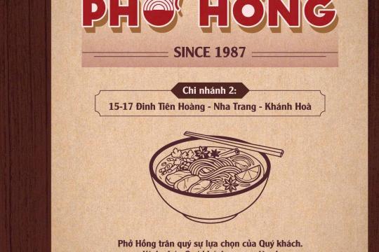 Phở Hồng - CN Đinh Tiên Hoàng