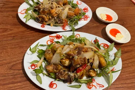 Nhà Hàng Bến Phà – Hải sản tươi sống, không gian thoáng mát
