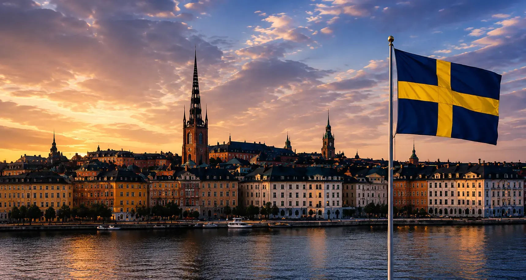 Stockholm city view