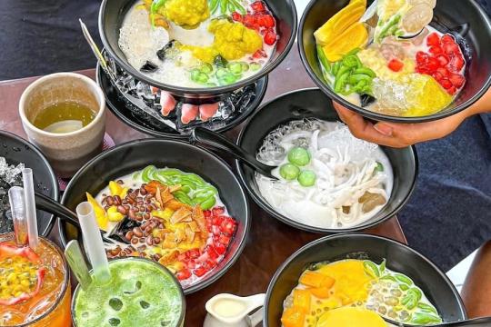 甜品店缓解饥饿