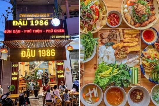 Dau 1986은 관광객들에게 인기 있는 나트랑의 유명한 식당입니다.