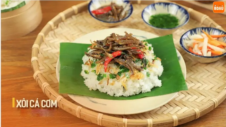 Xôi Cá Cơm Nha Trang – Món Ăn Sáng Dân Dã Nhưng “Gây Thương Nhớ”