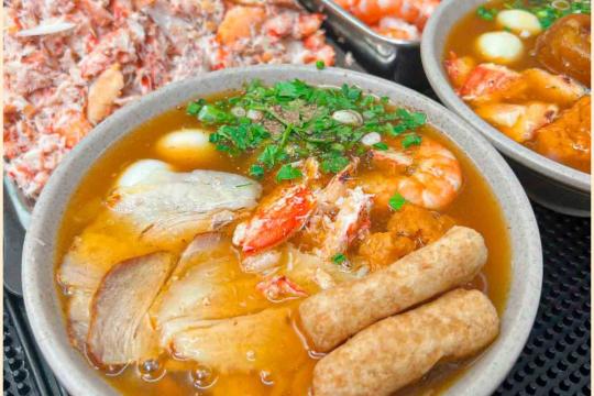 Крабовый суп с лапшой Gió Phan Rang