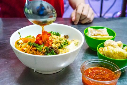 Grilled Pork Vermicelli at Hoàng Văn Thụ, Nha Trang