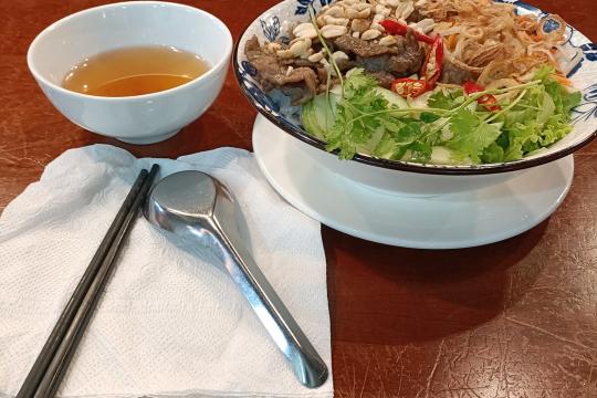 Hanoi Old Quarter Grilled Pork with Vermicelli in Nha Trang