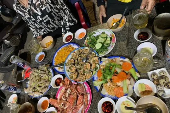 롱비엔 반자 해산물