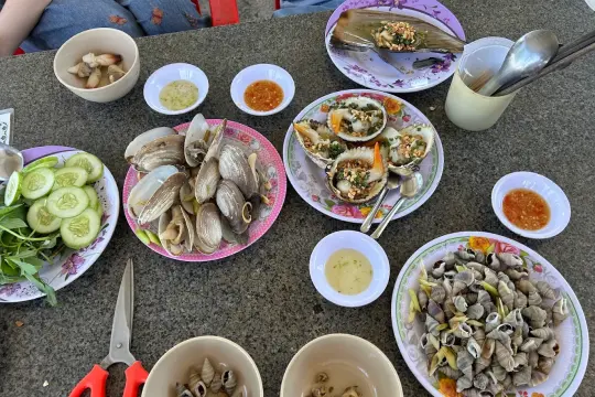 롱비엔 반자 해산물