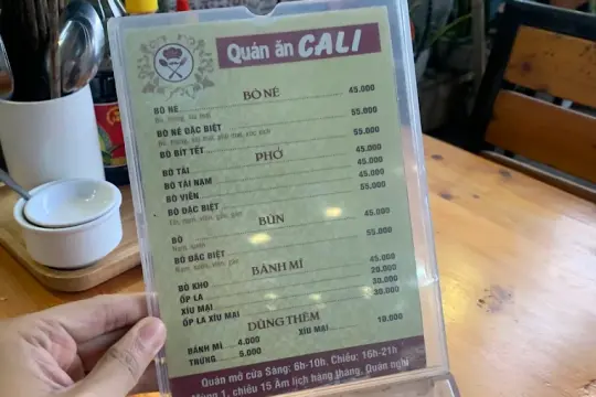 Quán Ăn Cali 79 Lê Đại Hành